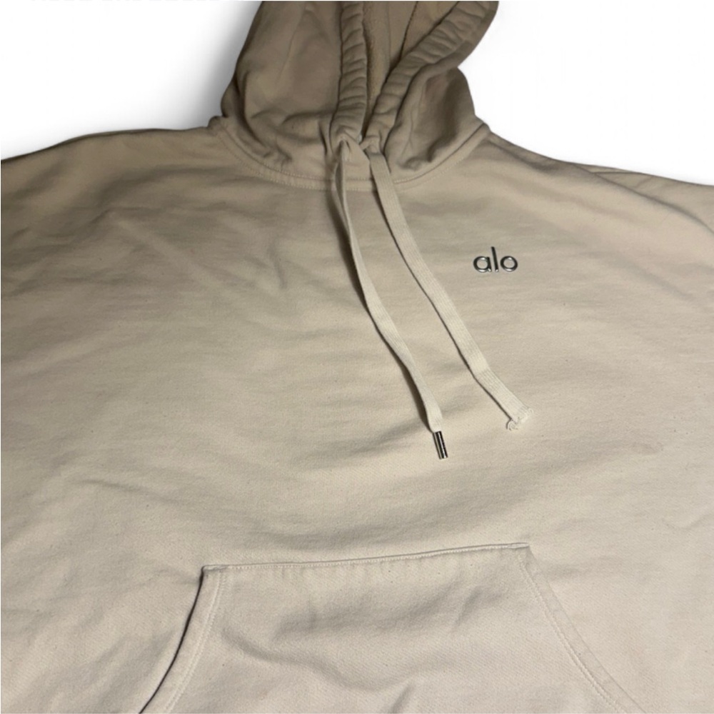 Alo Accolade Hoodie and Sweatpants Set Bone - Picture 4 of 16